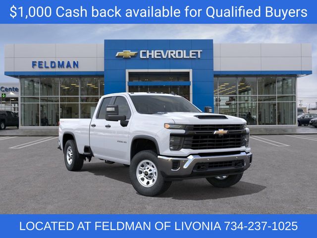 Summit White 2026 Chevrolet Silverado 2500HD Pickup Truck Four-Wheel Drive Automatic
