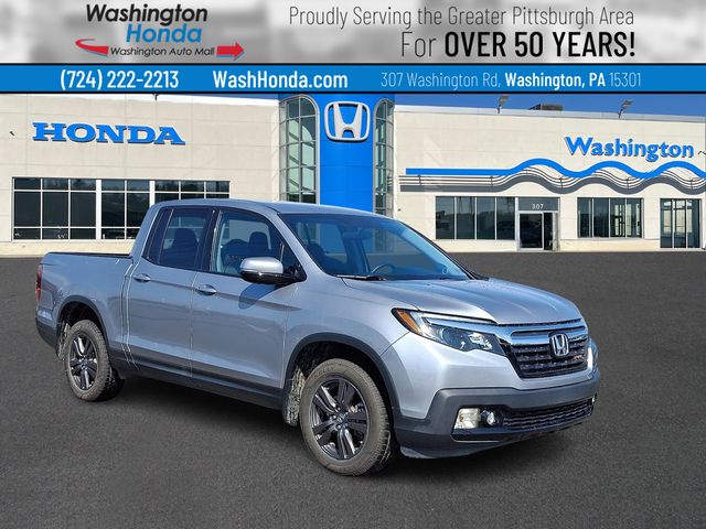 Lunar Silver Metallic 2019 Honda Ridgeline Sport AWD Pickup Truck All-Wheel Drive 6-Speed Automatic
