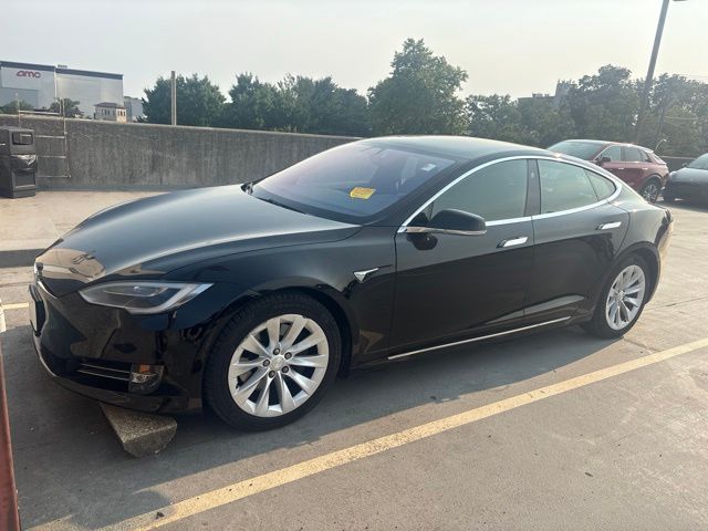 Black 2018 Tesla Model S Sedan All-Wheel Drive 1-Speed Automatic