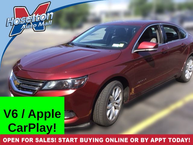 Siren Red Tintcoat 2017 Chevrolet Impala Sedan Front-Wheel Drive 6-Speed Automatic Overdrive