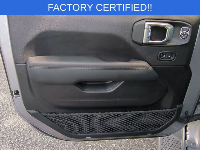 Used 2021 Silver Jeep Unlimited Sahara Altitude image 12