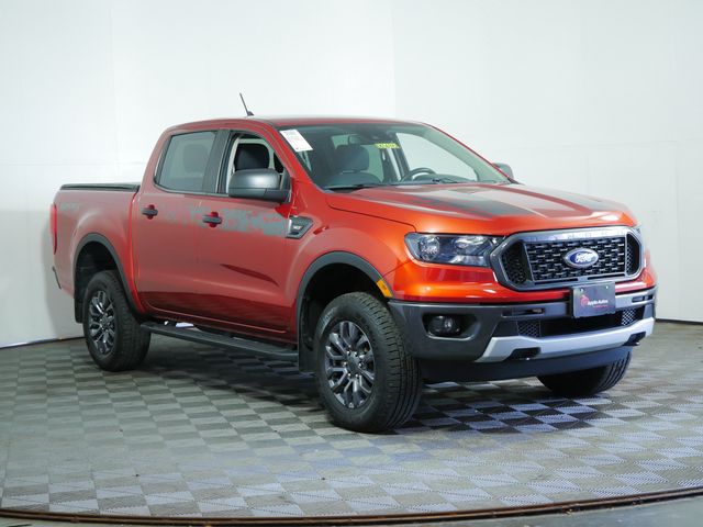Chili Pepper Red 2022 Ford Ranger Pickup Truck Four-Wheel Drive Automatic