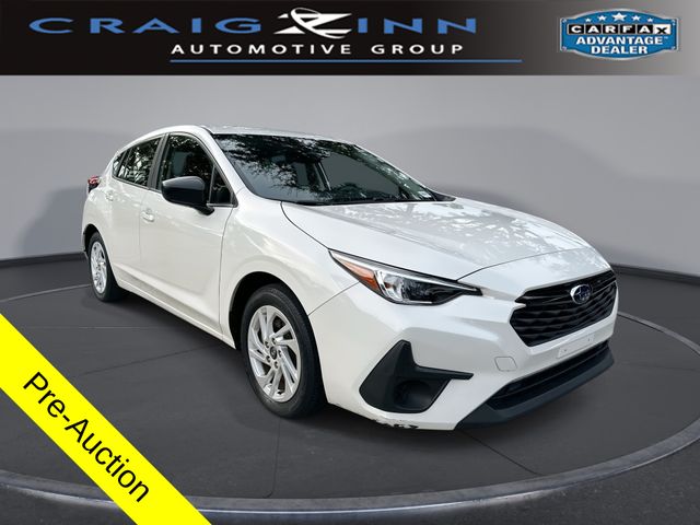 Crystal White Pearl 2024 Subaru Impreza Wagon All-Wheel Drive Continuously Variable Transmission