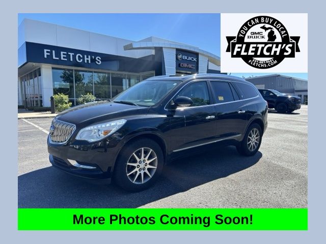 Black (Ebony Twilight Metallic) 2017 Buick Enclave SUV / Crossover All-Wheel Drive 6-Speed Automatic Overdrive