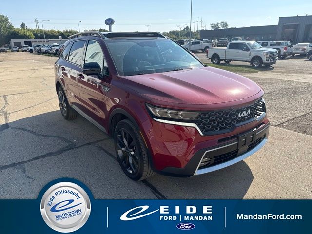 2023 Passion Red Kia Sorento X-Line SX Prestige AWD SUV