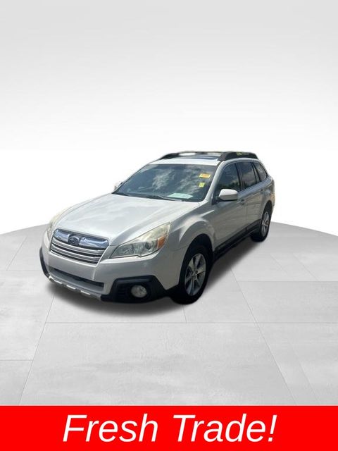 Satin White Pearl 2013 Subaru Outback Wagon All-Wheel Drive Continuously Variable Transmission