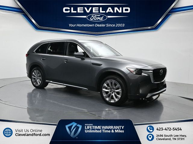 Machine Gray Metallic 2024 Mazda CX-90 SUV / Crossover All-Wheel Drive 8-Speed Automatic
