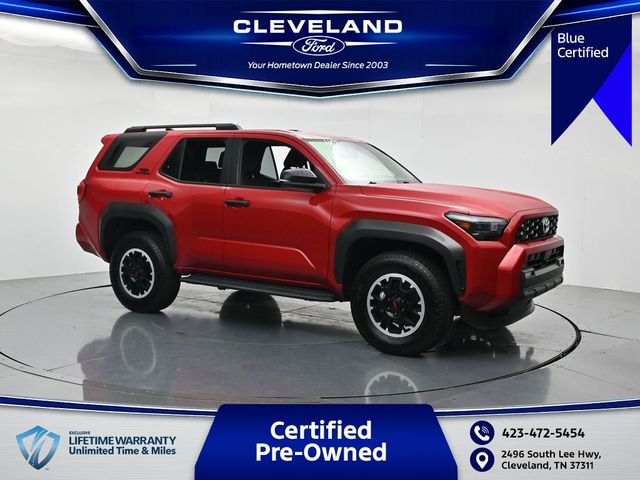 Red 2025 Toyota 4Runner SUV / Crossover Four-Wheel Drive 8-Speed Automatic
