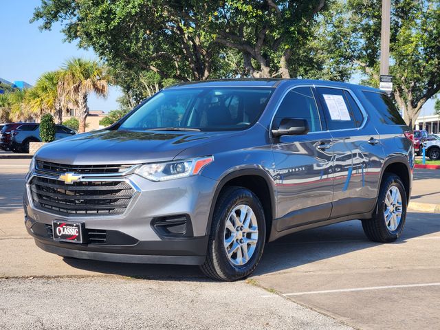 2021 Chevrolet Traverse LS Gray at Traditions Chevrolet