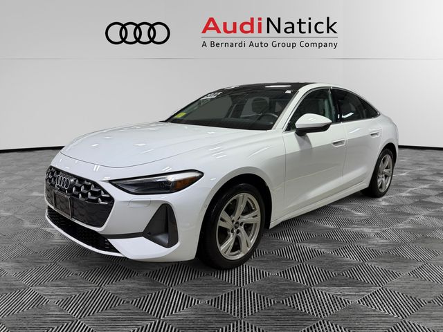White 2025 Audi A5 Coupe 7-Speed Automatic