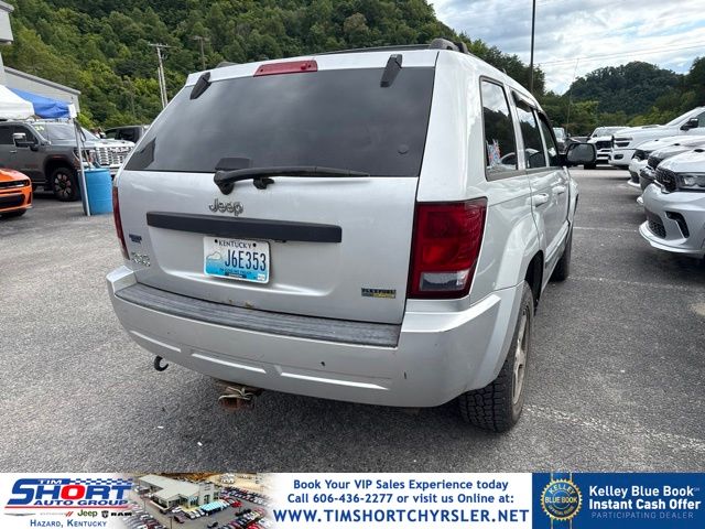 Bright Silver Metallic 2007 Jeep Grand Cherokee SUV / Crossover 5-Speed Automatic