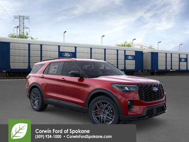 Red Metallic 2026 Ford Explorer ST AWD SUV / Crossover All-Wheel Drive Automatic