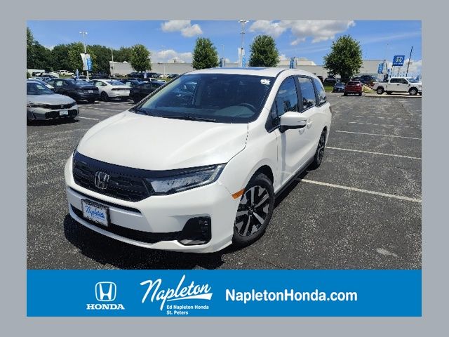 Platinum White Pearl 2026 Honda Odyssey Minivan Front-Wheel Drive Automatic