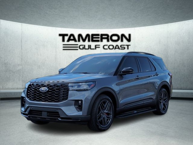 Gray Metallic 2025 Ford Explorer ST RWD SUV / Crossover Rear-Wheel Drive Automatic