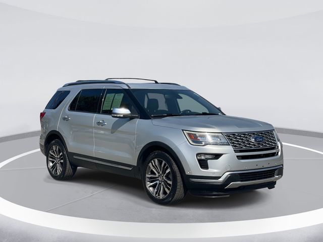 Ingot Silver 2018 Ford Explorer Platinum AWD SUV / Crossover All-Wheel Drive 6-Speed Automatic