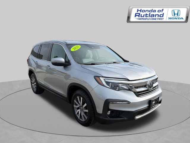 Silver 2021 Honda Pilot SUV / Crossover All-Wheel Drive 9-Speed Automatic