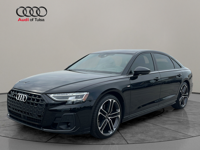 Mythos Black Metallic 2026 Audi A8 Sedan All-Wheel Drive 8-Speed Automatic