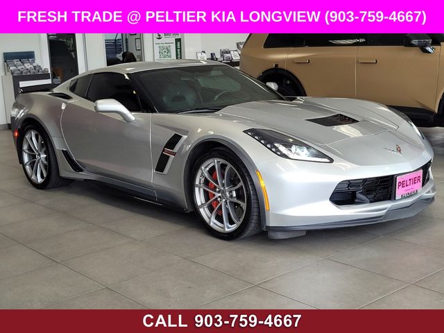 Blade Silver Metallic 2017 Chevrolet Corvette Grand Sport 2LT Coupe RWD Coupe Rear-Wheel Drive 8-Speed Automatic