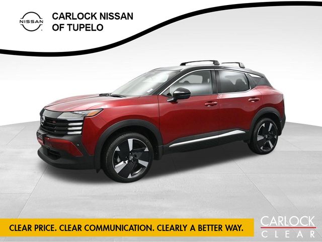 Red (Scarlet Ember Tintcoat/Super Black) 2025 Nissan Kicks SUV / Crossover Front-Wheel Drive Continuously Variable Transmission