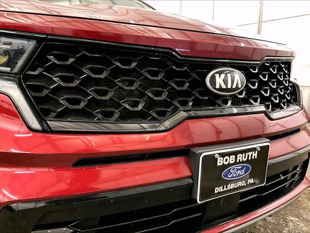 2021 Kia Sorento SX Red at Rochrich Mazda