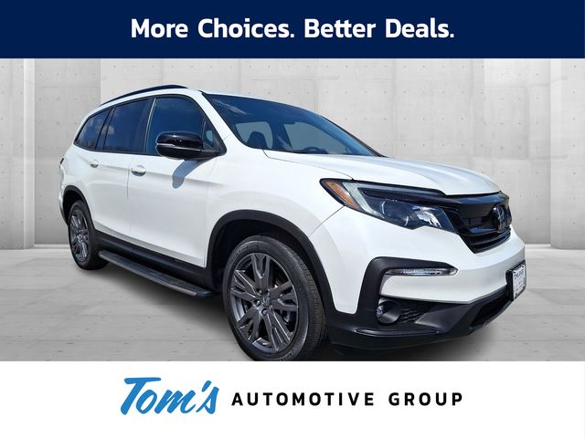 White 2022 Honda Pilot SUV / Crossover All-Wheel Drive 9-Speed Automatic