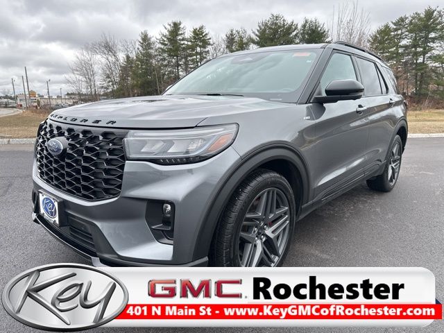 Gray Metallic 2025 Ford Explorer ST-Line AWD SUV / Crossover All-Wheel Drive Automatic