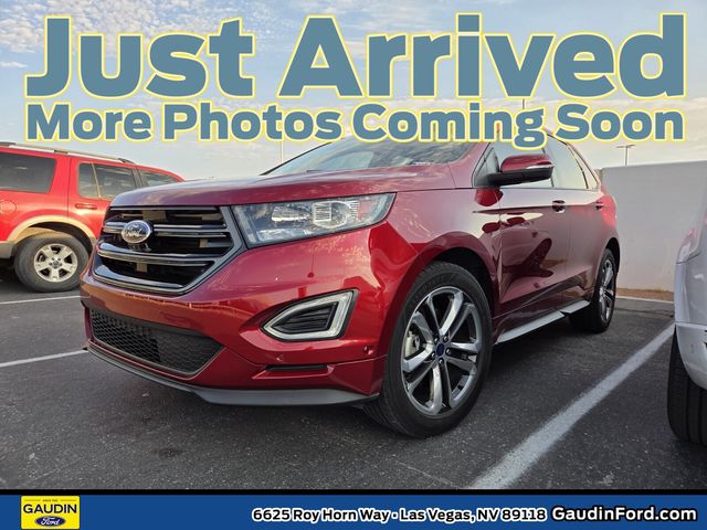 Ruby Red Metallic 2018 Ford Edge SUV / Crossover All-Wheel Drive 6-Speed Automatic