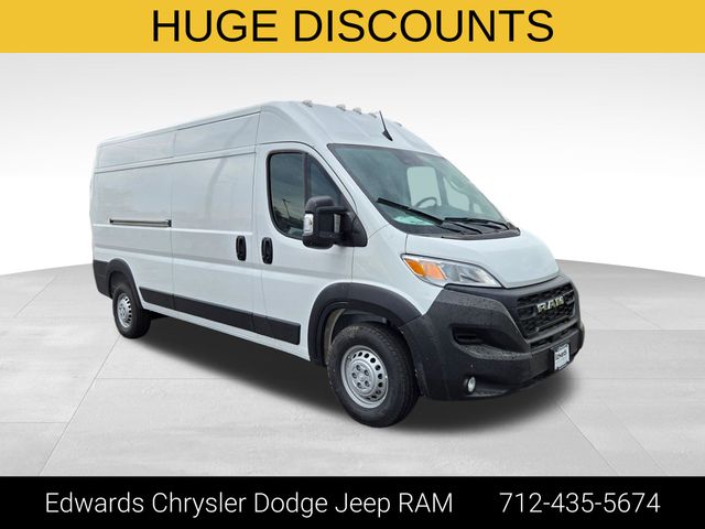 Bright White Clearcoat 2026 RAM ProMaster Van 9-Speed Automatic