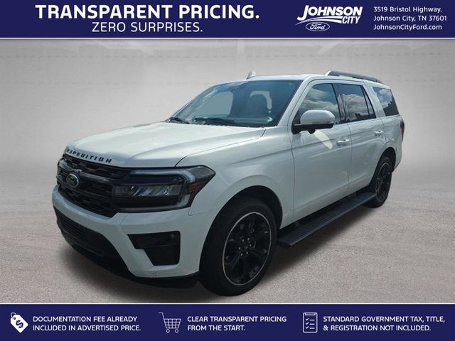 White Metallic 2023 Ford Expedition SUV / Crossover Four-Wheel Drive Automatic