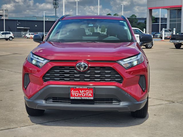 2025 Toyota RAV4 Hybrid LE Red at Classic Elite Chevrolet Sugar Land