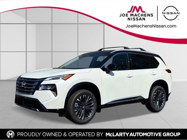 Everest White Pearl/Super Black 2026 Nissan Rogue SUV / Crossover All-Wheel Drive Continuously Variable Transmission