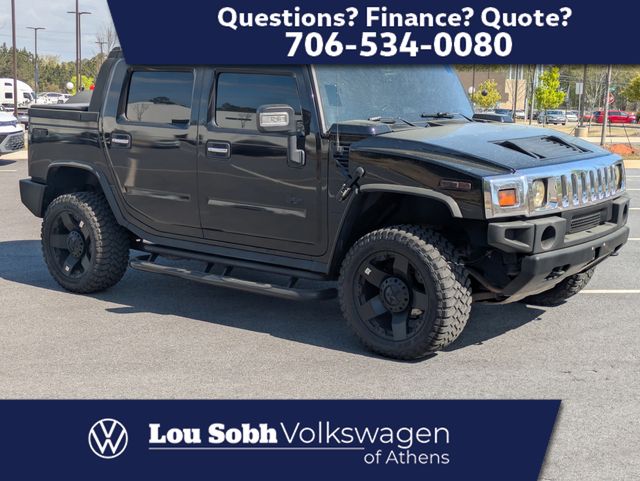 Black 2006 Hummer H2 SUT Base SUV / Crossover Four-Wheel Drive Automatic