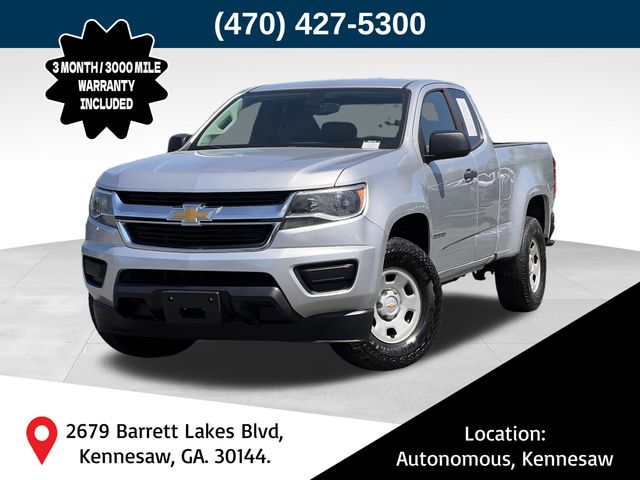 Silver Ice Metallic 2017 Chevrolet Colorado Pickup Truck 4X2 6-Speed Automatic