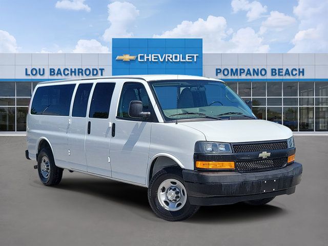 Summit White 2023 Chevrolet Express Van Rear-Wheel Drive 8-Speed Automatic Overdrive