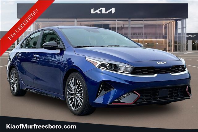 Deep Sea Blue 2024 Kia Forte GT-Line FWD Sedan Front-Wheel Drive Continuously Variable Transmission