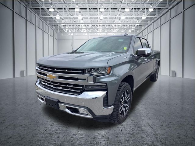 Gray (Steel Metallic) 2020 Chevrolet Silverado 1500 Pickup Truck Four-Wheel Drive Automatic