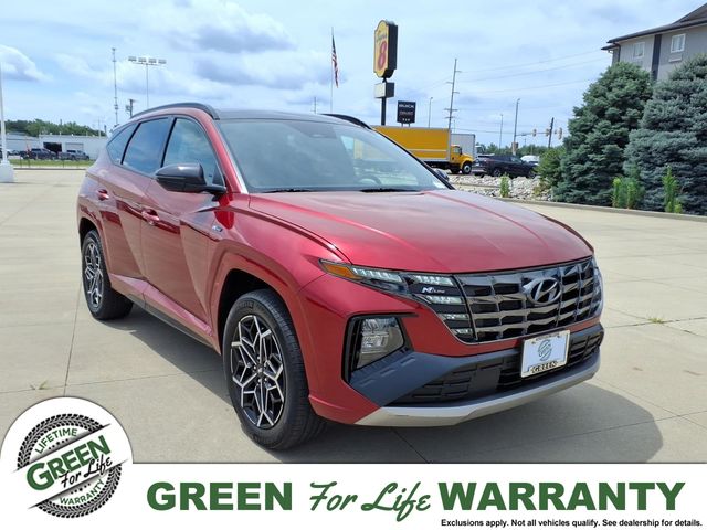 Red Crimson 2023 Hyundai Tucson SUV / Crossover All-Wheel Drive 8-Speed Automatic
