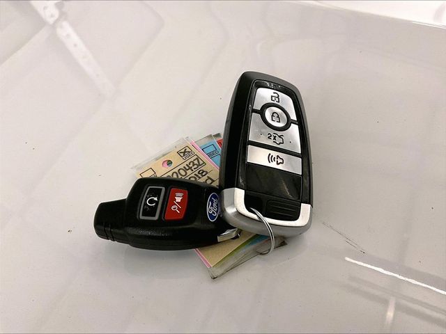 2018 Ford Fusion SE White at Klick Lewis Buick Chevrolet