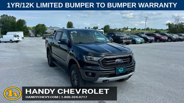 Shadow Black 2022 Ford Ranger Pickup Truck Four-Wheel Drive Automatic