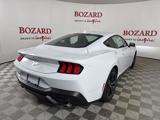 2025 Oxford White Ford Mustang EcoBoost RWD Coupe