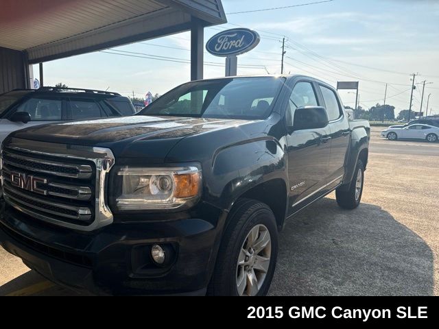 Onyx Black 2015 GMC Canyon Pickup Truck 4X2 6-Speed Automatic