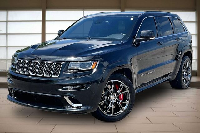 Brilliant Black Crystal Pearlcoat 2015 Jeep Grand Cherokee SRT 4WD SUV / Crossover Four-Wheel Drive 8-Speed Automatic