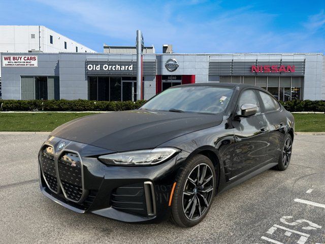 Black Sapphire Metallic 2023 BMW i4 M50 Gran Coupe AWD Sedan All-Wheel Drive Automatic