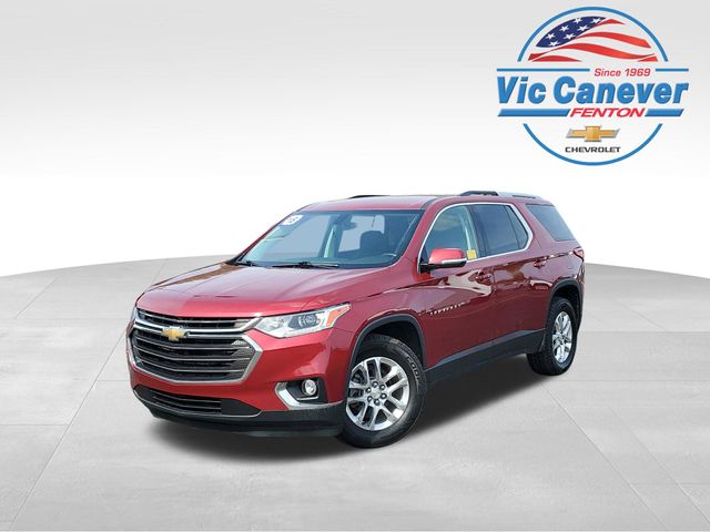Cajun Red Tintcoat 2018 Chevrolet Traverse LT Cloth AWD SUV / Crossover Four-Wheel Drive 9-Speed Automatic