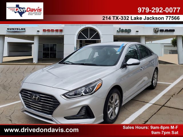 Symphony Silver 2018 Hyundai Sonata Sedan Front-Wheel Drive 6-Speed Automatic