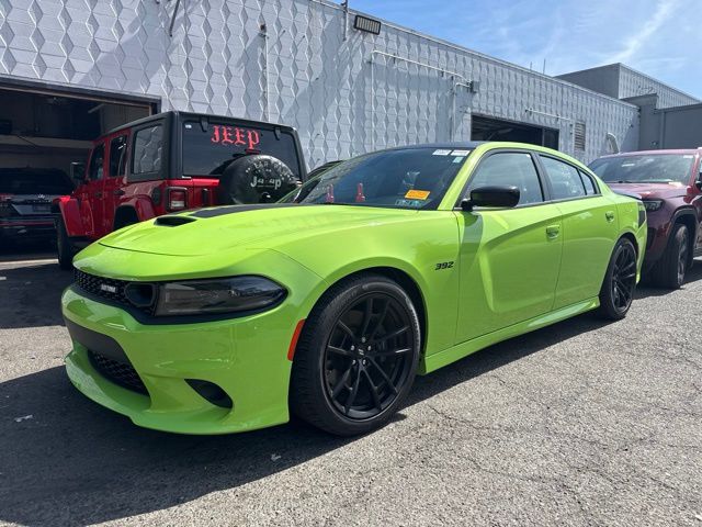 Green (Sublime Metallic Clearcoat) 2023 Dodge Charger Sedan Rear-Wheel Drive 8-Speed Automatic