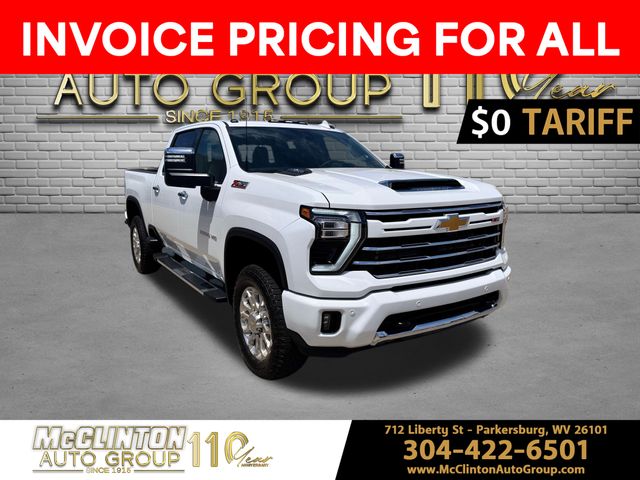 2025 Summit White Chevrolet Silverado 2500HD LTZ 4X4 Truck