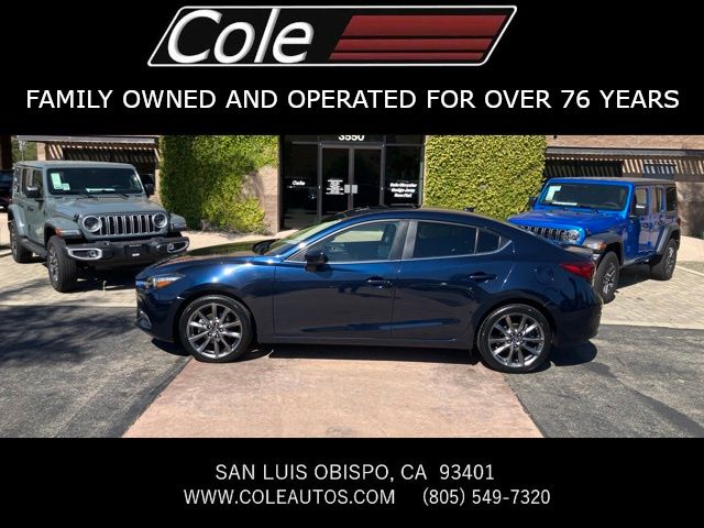 Deep Crystal Blue Mica 2018 Mazda MAZDA3 Sedan Front-Wheel Drive 6-Speed Automatic