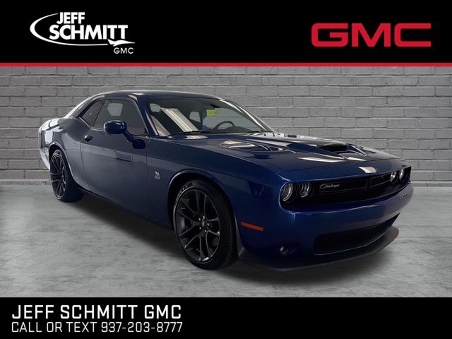 Indigo Blue 2021 Dodge Challenger Coupe Rear-Wheel Drive 6-Speed Manual