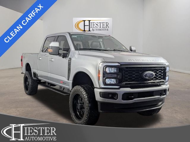 Silver Metallic 2023 Ford F-250 Super Duty Pickup Truck Four-Wheel Drive Automatic